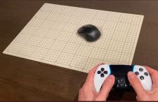 「PS5のコントローラーで操作できるマウス」とは！？「これはこれであり」「才能の無駄遣いw」開発した人に聞いた