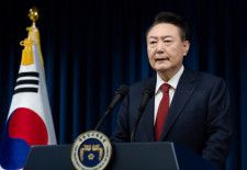 韓国地裁、尹大統領の逮捕状を高捜庁に再発付　内乱容疑など