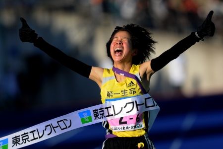 圧倒的な強さで勝利した第一生命のアンカー・田中智美