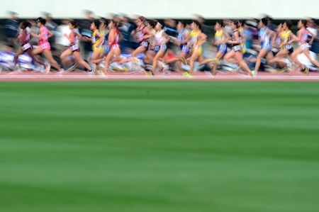 女子5000mレース