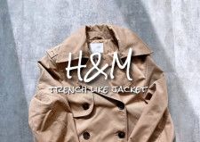 売り切れてたらごめんなさい…！H＆Mの新作春トレンチ風ジャケットが可愛すぎて納得の人気！
