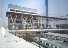 JR渋谷駅・新駅舎全面開業後のイメージ