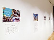 「川崎と沖縄を繋ぐ歴史パネル展in名護博物館」展示の様子