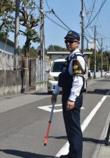 地域警官サングラスＯＫ　宮崎県警、パトロールや交通整理中