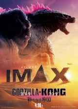 ゴジラとコングを真横から捉えた日本版IMAXエクスクルーシブビジュアル