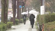 石川県内広い範囲で雨 加賀では土砂災害に警戒を