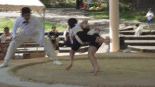 子ども力士が奮闘！「スッキリした」小学生のわんぱく相撲大会