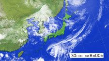 台風1号は31日に伊豆諸島へ 関東などは雨 「温帯低気圧化」しても油断は禁物 31日午後9時までの雨と風予想シミュレーション