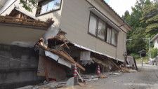 石川県能登で震度5強 輪島市内では「ダメ押し」状態での建物倒壊被害も