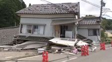 震度5強に住民「とどめ刺された」公費解体待ちの住宅が崩れ落ちる 石川で震度5強