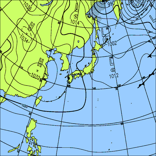 今日は日本海側を中心に雪や雨が降りやすい