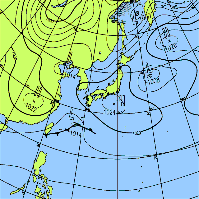 今日は晴れる所が多いですが、北日本や北陸で所により雪や雨