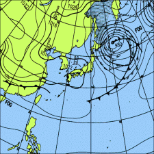 今日は北海道と東北〜北陸の日本海側で雪や雨、太平洋側は晴れ