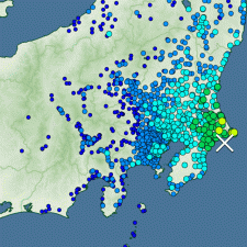 茨城県神栖市などで震度５弱、津波の心配なし