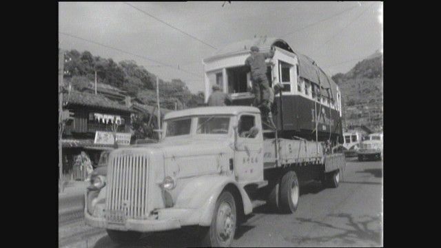 明治44年製造の路面電車がアメリカの電車博物館へ　1960(昭和35)年4月 映像タイムマシーン“ユウガク”【長崎】