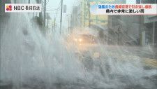 大気の状態が不安定に　各地で激しい雨と風　羽田発の航空機が引き返すなど海や空の便に影響　長崎