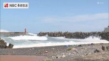 海上シケで欠航相次ぐ　対馬市鰐浦で22・4メートルの最大瞬間風速　長崎