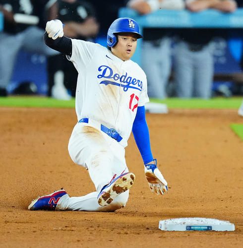 大谷翔平９回二盗からサヨナラ生還「よく考えた上でのギャンブル。いいスタート」ロバーツ監督