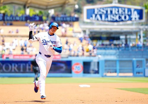 【データ】大谷翔平が1901年以降の左打者で初、５試合連続本塁打と５試合連続盗塁を記録