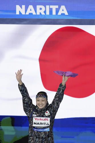 【世界水泳】18歳成田実生が５位入賞、マッキントッシュ金メダル　女子200ｍ個人メドレー