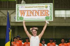 ビレルがシングルス優勝　福岡国際女子テニス