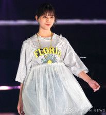 『Rakuten GirlsAward 2024 SPRING／SUMMER』に出演した日向坂46・小坂菜緒 （C）ORICON NewS inc.