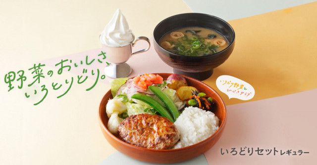 びっくりドンキー」ハンバーグのサイズ選べる「いろどりセット」販売開始 豊富な野菜もひと皿に(オトナンサー) - goo ニュース