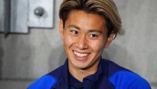 パリ五輪出場の立役者の一人、U-23日本代表MF荒木遼太郎が新ヘアスタイルを披露！
