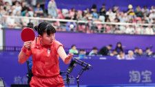 日本女子、台湾下しメダル確定　準決勝は韓国と対戦＜卓球・杭州アジア競技大会＞