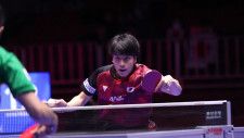 2番でストレート勝ちの篠塚大登「自分が活躍してチームが勝てたら最高」＜世界卓球2024＞