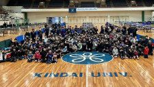 リブランディング目指す近畿大卓球部、「KINDAI BIG BLUE 卓球フェスティバル」開催　200名の小中学生参加