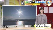 【あす6/4(火) 広島天気】日差しは届くも雲が多め　上空に寒気が残る　過ごしやすい気温に