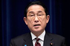 　岸田文雄首相（写真）は５日の政府与党連絡会議で、能登半島地震の被災地の復興対応などで今月内に予備費の使用を決定すると表明した。３月に都内で代表撮影（２０２４年　ロイター）