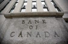 カナダ銀行（ＢＯＣ、中央銀行）は政策金利である翌日物金利の誘導目標を５．０％に据え置いた。２０１０年、オタワで撮影（２０２４年　ロイター/Chris Wattie/File Photo）