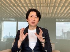 　第一生命ホールディングスの菊田徹也社長（写真）は、ロイターとのインタビューで、２０２４年度から３カ年の新中期経営計画期間中の戦略投資３０００億円を基本的には海外に充てるとし、アセットマネジメントビジネスに関心があるとした。写真は１１日、都内で撮影（２０２４年　ロイター/Makiko Yamazaki）