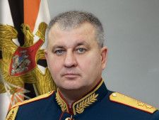 　５月２３日、ロシア連邦捜査委員会は、軍参謀次長のシャマリン中将（写真）を収賄容疑で逮捕したことを明らかにした。写真はロシア国防省提供（２０２４年　ロイター）