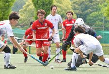 【動画】ホッケー日本代表が佐賀合宿　国スポチームと練習試合