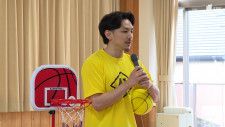 “小さい頃からバスケに触れられる環境を”元プロ選手がボールやゴールを寄贈する活動始める＝静岡