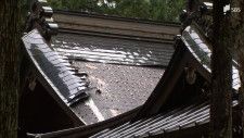 “罰当たりな犯行”神社の屋根がごっそり剥がされ盗まれる　高騰する“銅”を狙った犯行か＝静岡・小山町