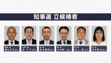 静岡県知事選  告示後初の週末  課題の地域で選挙戦展開