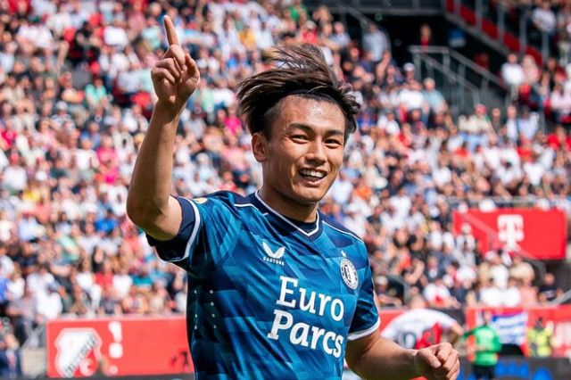 「日本人が試合のハイライトとなった」待望の移籍後初ゴールを決めた上田綺世、現地メディアが称賛！「満員の観衆を熱狂させた」