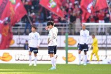 横浜FCのJ２降格が決まった。写真：金子拓弥（サッカーダイジェスト写真部）
