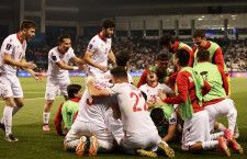 最終節で勝利したタジキスタンが決勝T進出を果たした。（C）Getty Images
