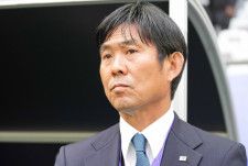 日本はアジア杯で優勝ならず。城氏は「森保さんのツケが回ってきた気がする」と語る。写真：サッカーダイジェスト（現地特派）