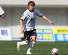 横浜FCの福森はセットプレーで３アシスト。写真：永島裕基