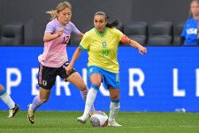 「彼女のプレースタイルが好き」“サッカーの女王”ブラジル女子代表FWマルタが長谷川唯を称賛！