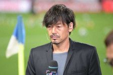 U-23日本代表で注目している選手を明かした松井大輔。写真：金子拓弥（サッカーダイジェスト写真部）