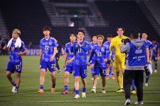 U-23日本代表は２−０でUAEを下してGS連勝。決勝T進出を決めた。写真：金子拓弥（サッカーダイジェスト写真部）