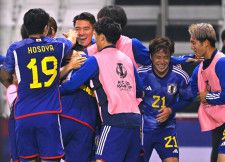 日本はアジアカップ３位以上が確定。決勝を前に五輪出場を決めた。写真：金子拓弥（サッカーダイジェスト写真部）