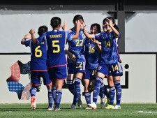 堂々の３連勝でGS首位通過を決めた日本。（C）AFC